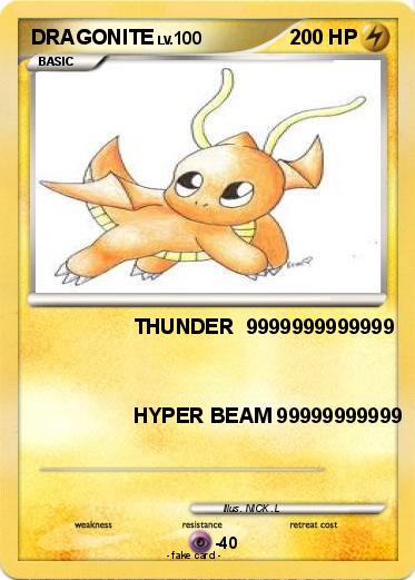 Pokemon DRAGONITE