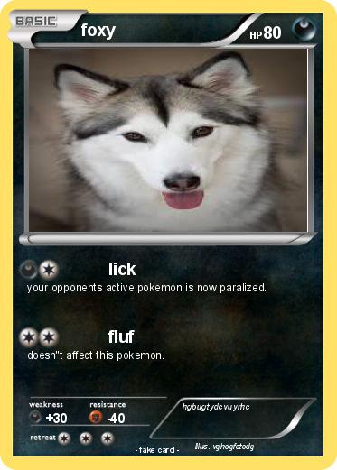 Pokemon foxy