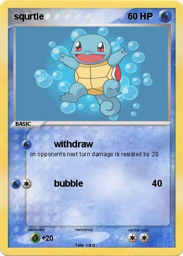 Pokemon squrtle