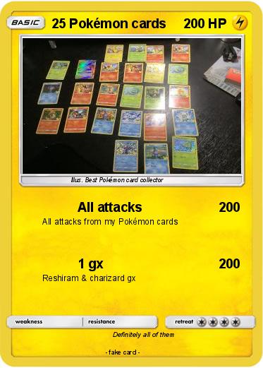 Pokemon 25 Pokémon cards