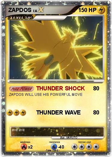 Pokemon ZAPDOS