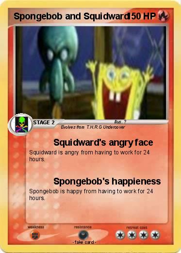 Pokemon Spongebob and Squidward