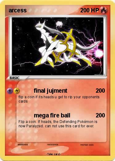 Pokemon arcess