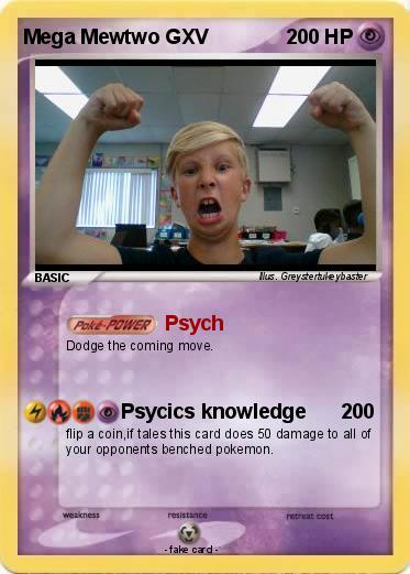 Pokemon Mega Mewtwo GXV