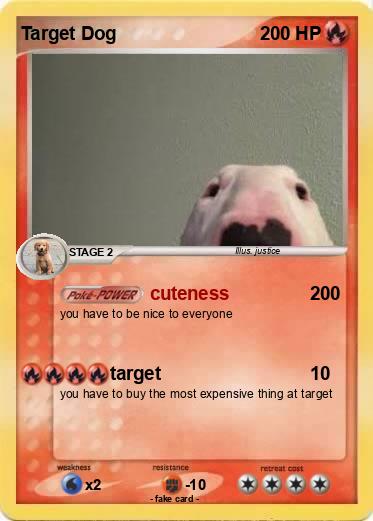 Pokemon Target Dog