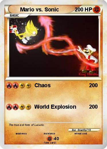 Pokemon Mario vs. Sonic