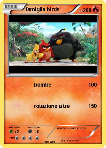 Pokemon famiglia birds
