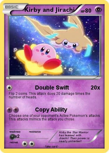 Pokemon Kirby and Jirachi
