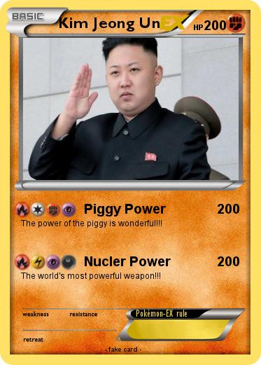 Pokemon Kim Jeong Un