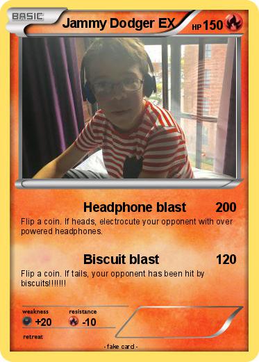 Pokemon Jammy Dodger EX