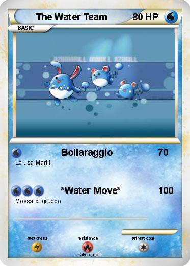 Pokemon The Water Team