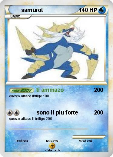 Pokemon samurot