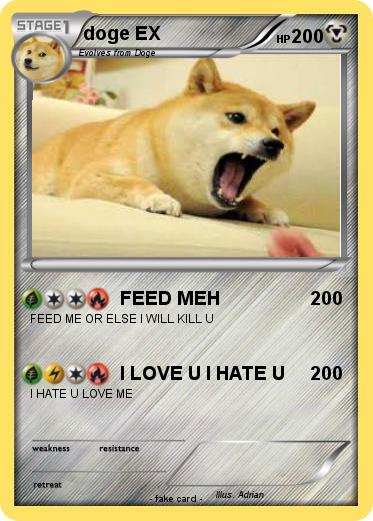 Pokemon doge EX