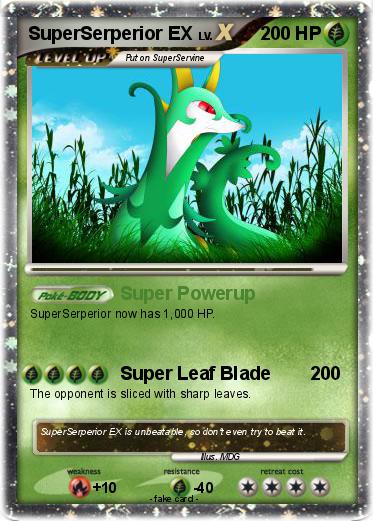 Pokemon SuperSerperior EX