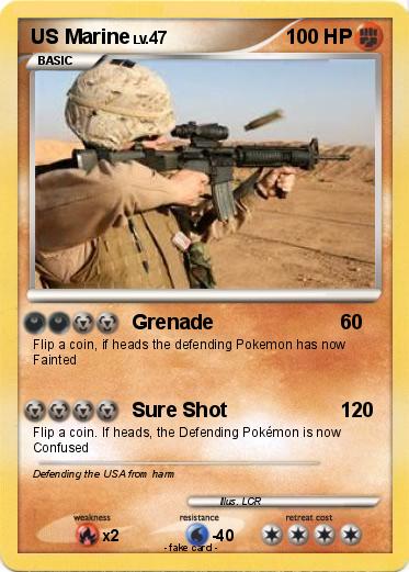 Pokemon US Marine