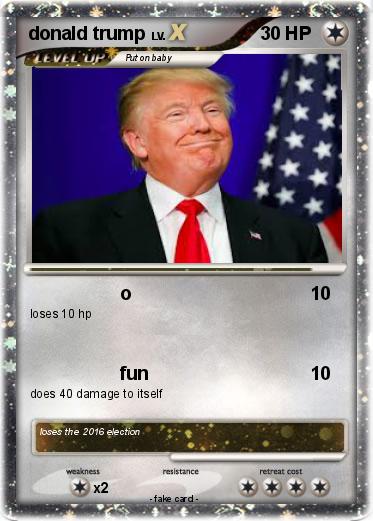Pokemon donald trump