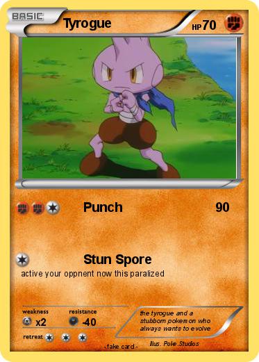 Pokemon Tyrogue