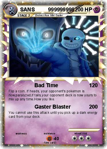 Pokemon SANS         999999999