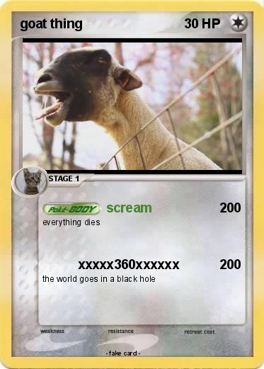 Pokemon goat thing