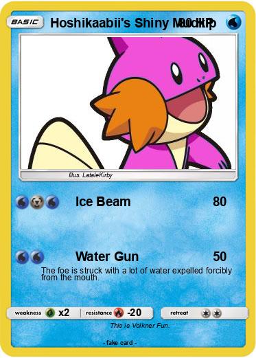 Pokemon Hoshikaabii's Shiny Mudkip