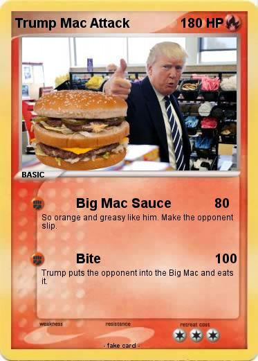 Pokemon Trump Mac Attack