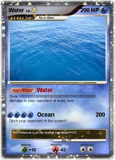 Pokemon Water