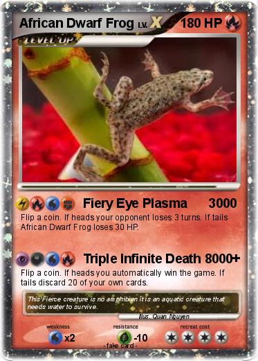Pokemon African Dwarf Frog