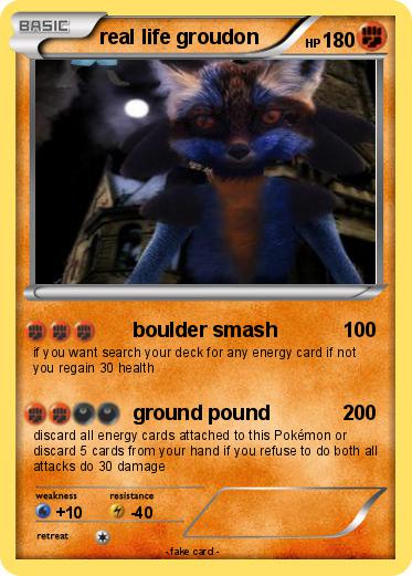 Pokemon real life groudon