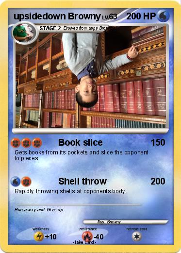 Pokemon upsidedown Browny