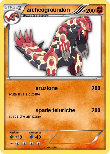 Pokemon archeogroundon