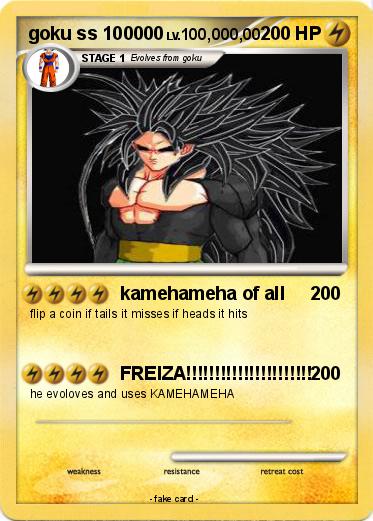 Pokemon goku ss 100000