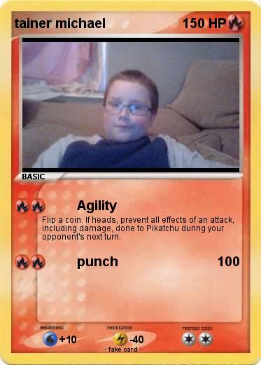 Pokemon tainer michael