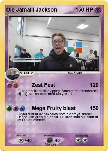 Pokemon Ole Jamalil Jackson