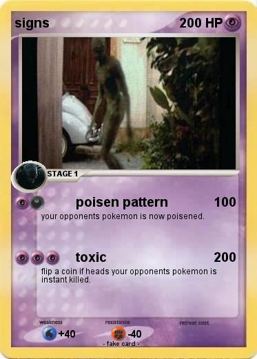 Pokemon signs