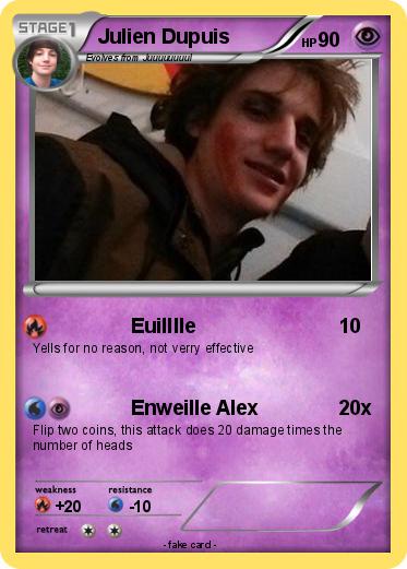 Pokemon Julien Dupuis