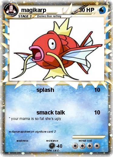 Pokemon magikarp
