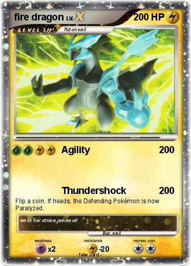 Pokemon fire dragon