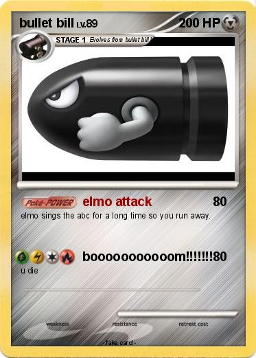 Pokemon bullet bill