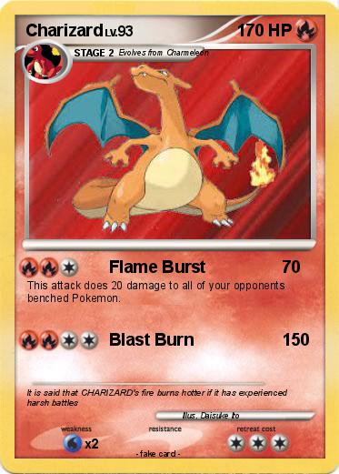 Pokemon Charizard