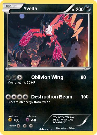 Pokemon Yvelta