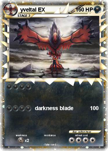 Pokemon yveltal EX
