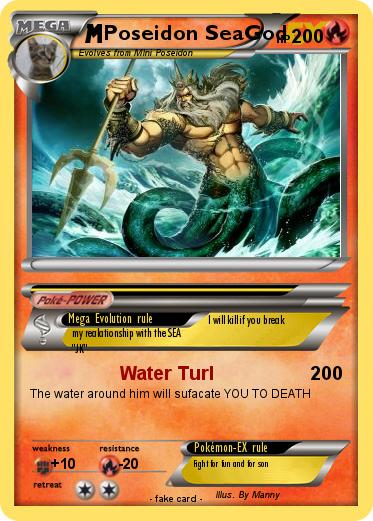Pokemon Poseidon SeaGod