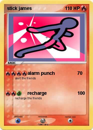 Pokemon stick james