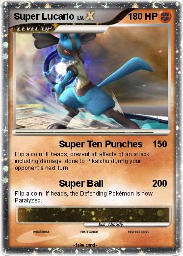 Pokemon Super Lucario