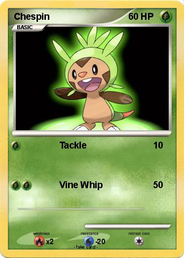 Pokemon Chespin