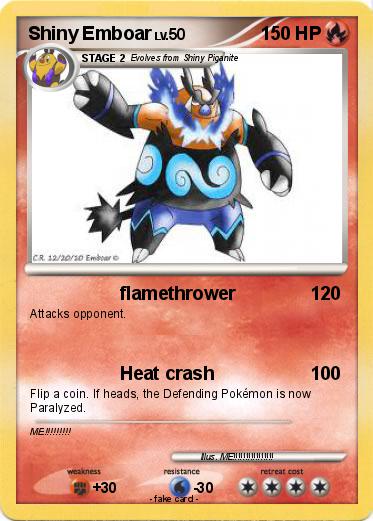 Pokemon Shiny Emboar