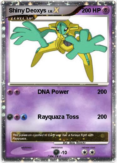 Pokemon Shiny Deoxys
