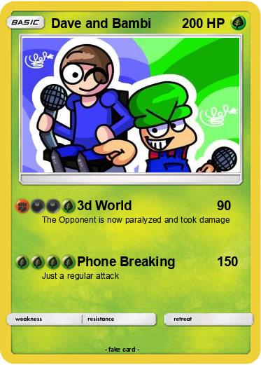 Pokemon Dave and Bambi