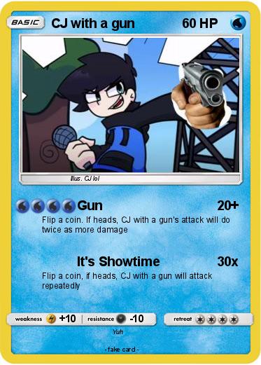 Pokemon CJ with a gun