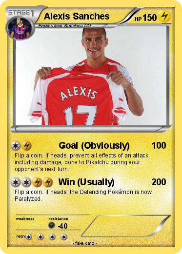 Pokemon Alexis Sanches